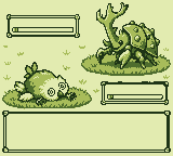 A fainted party on the battle screen